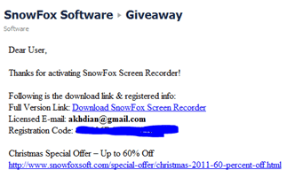 SnowFox Screen Recording Tool SnowFox Screen Recording Tool