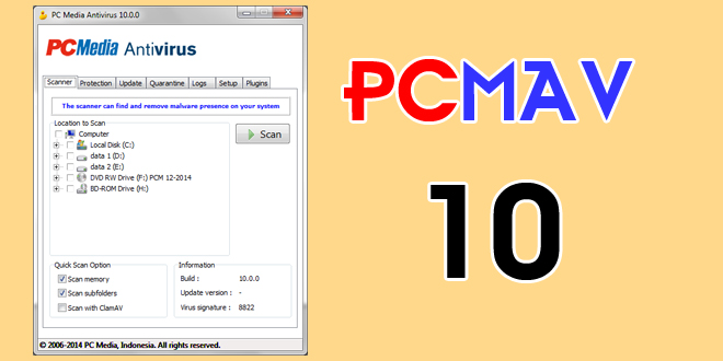 Download Antivirus PCMAV&nbsp;10.0